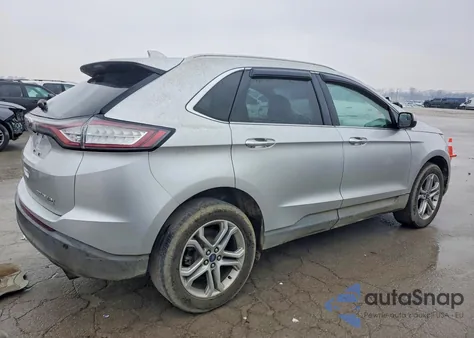 2017 Ford Edge Titanium из США, поврежденный, VIN 2FMPK3K98HBC28565